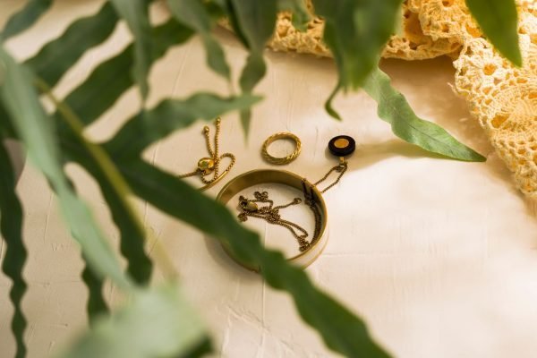 Cast brass with visible tool marks