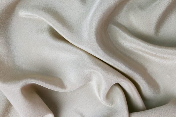 Slubbed matka silk texture, undyed